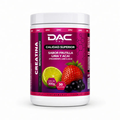 Creatinas Saborizadas DAC PRO | Energía Instantánea y saludable
